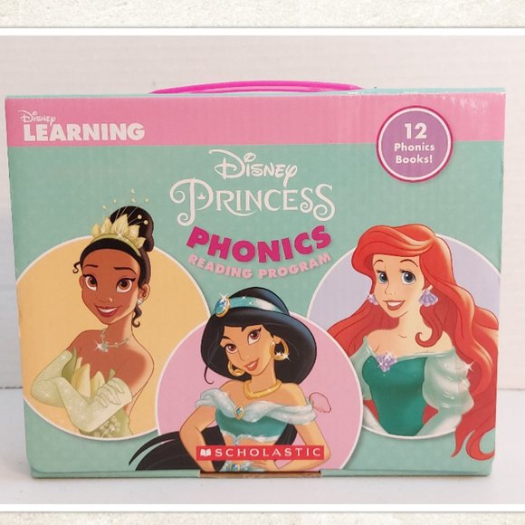 Disney Princess Phonics Reading Program - 12 phonics books - Picture 1 of 6